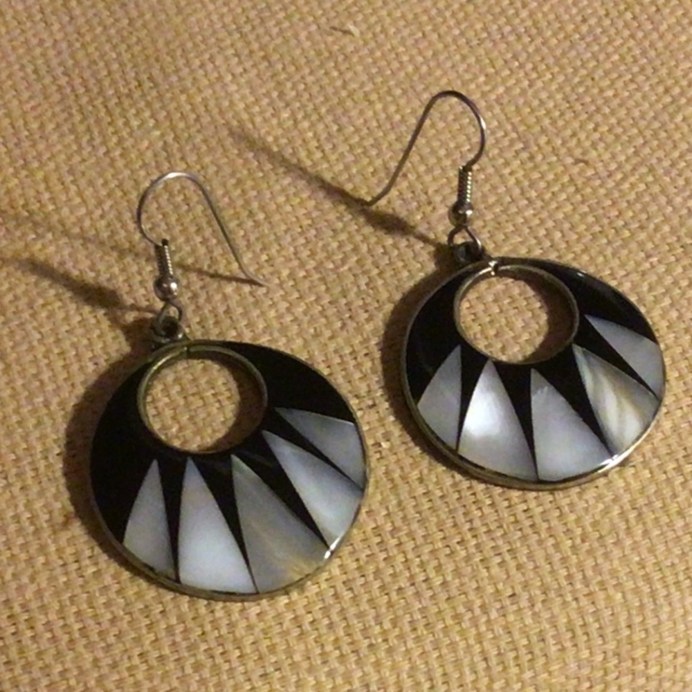 Mexican hoop earrings